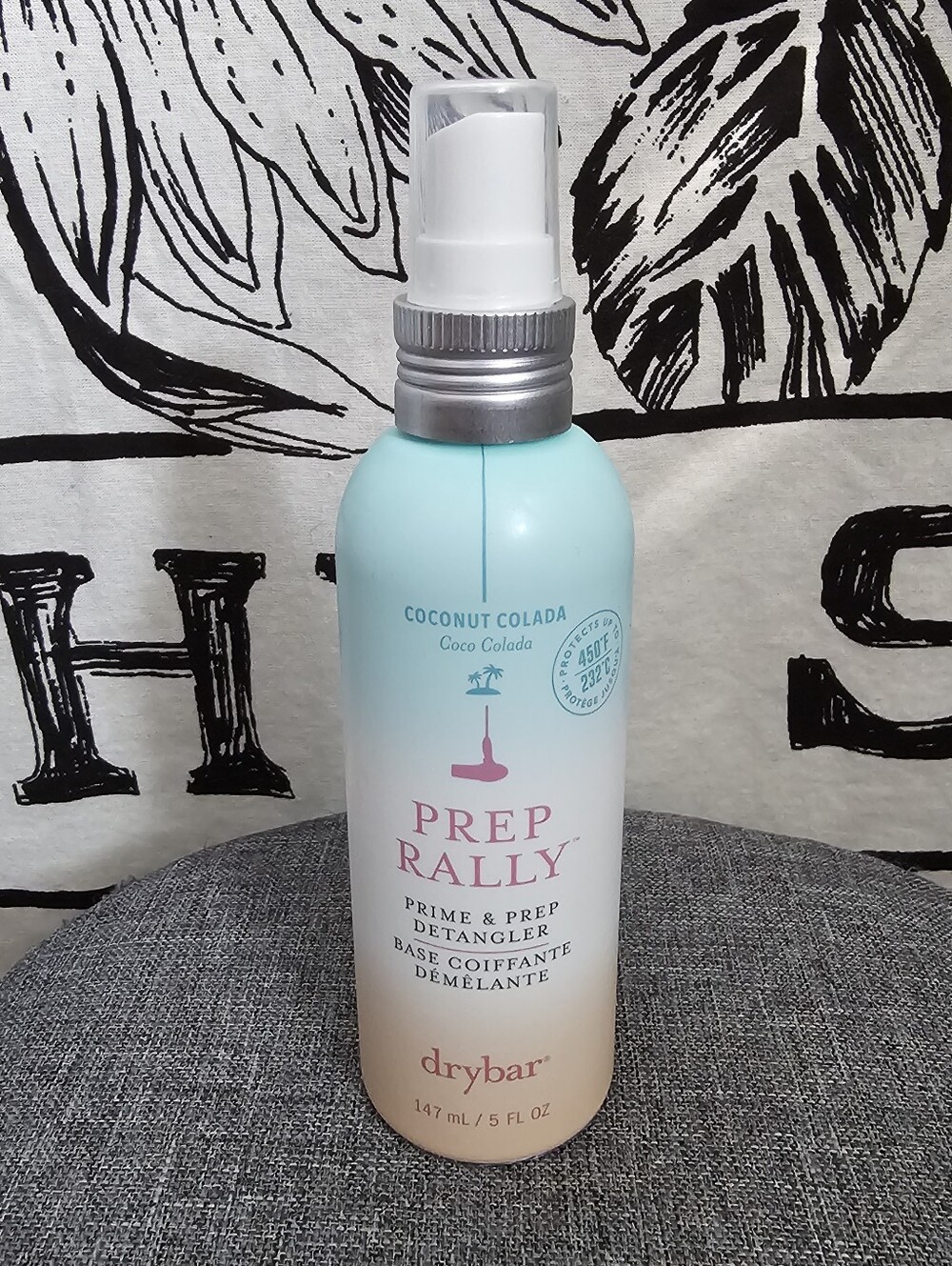 Drybar Prep Rally Prime & Prep Detangler, 5 fl oz, COCONUT COLADA- NEW